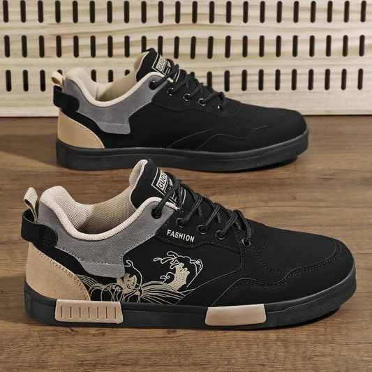 Easy-Clean Casual Sneakers – Durable Grip Design