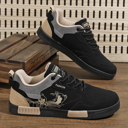 Easy-Clean Casual Sneakers – Durable Grip Design