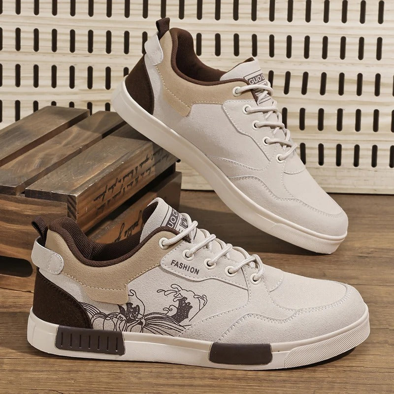 Easy-Clean Casual Sneakers – Durable Grip Design