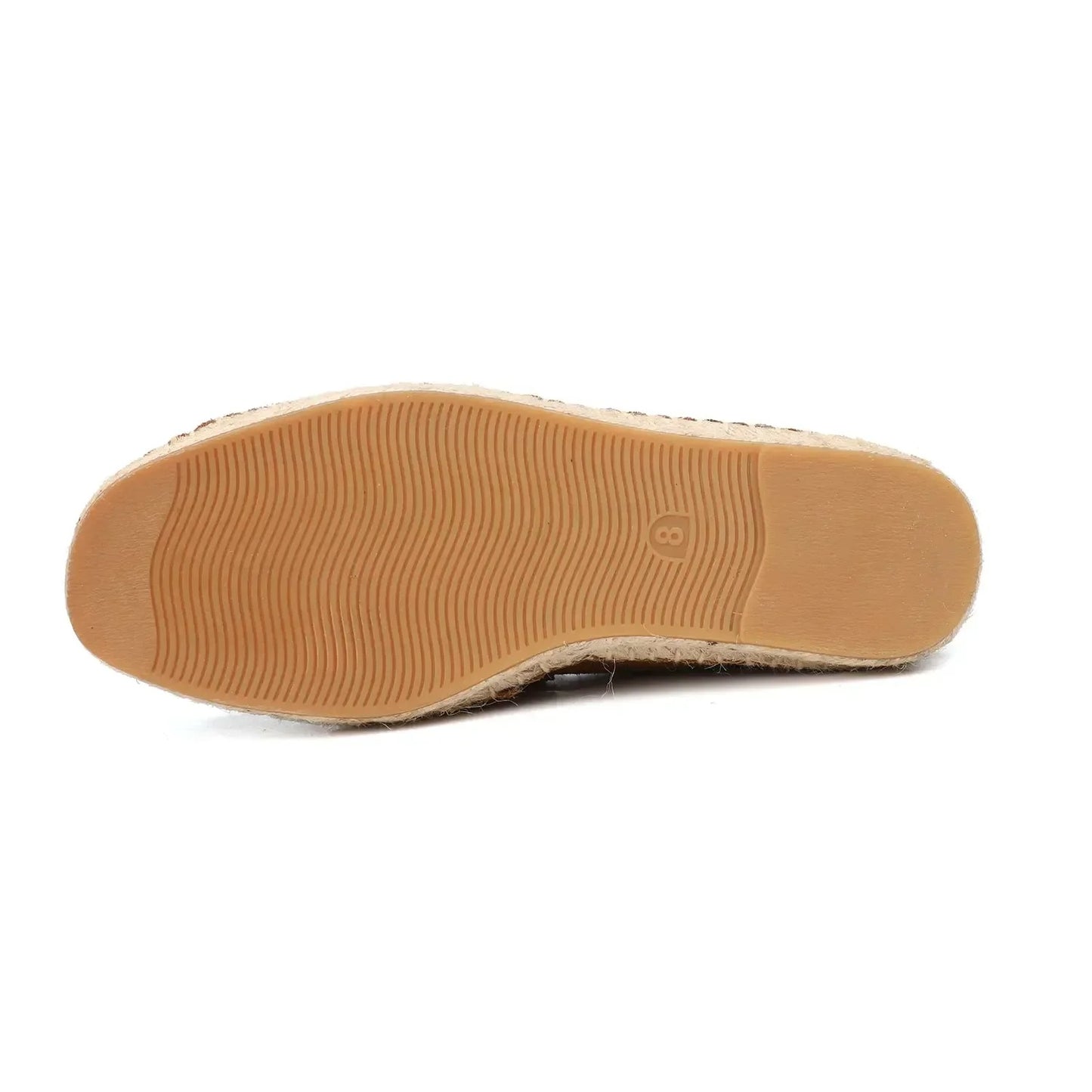 Suede Leather Espadrille Loafers – Casual Slip-On