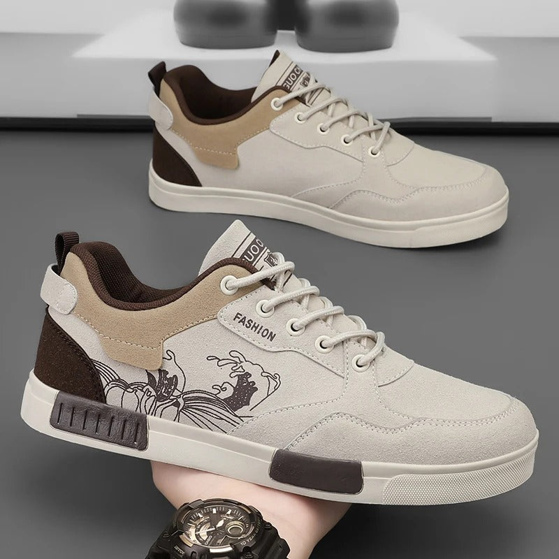 Easy-Clean Casual Sneakers – Durable Grip Design