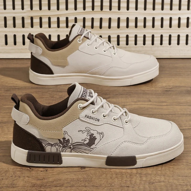 Easy-Clean Casual Sneakers – Durable Grip Design
