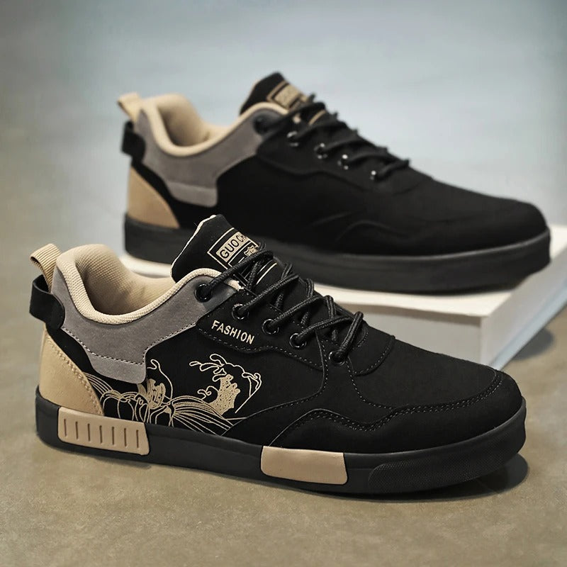 Easy-Clean Casual Sneakers – Durable Grip Design