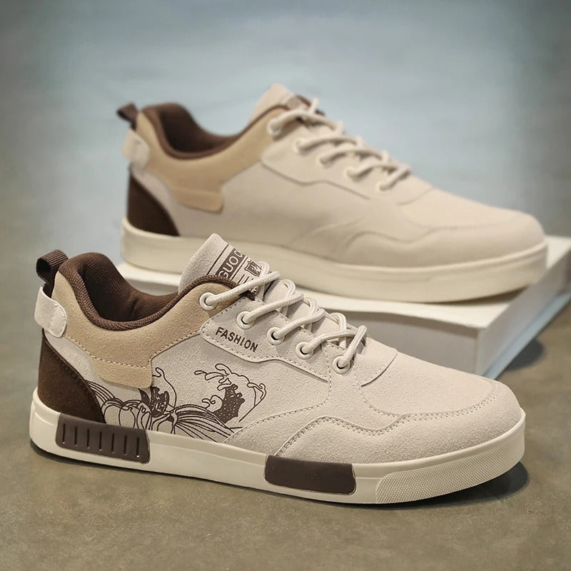 Easy-Clean Casual Sneakers – Durable Grip Design