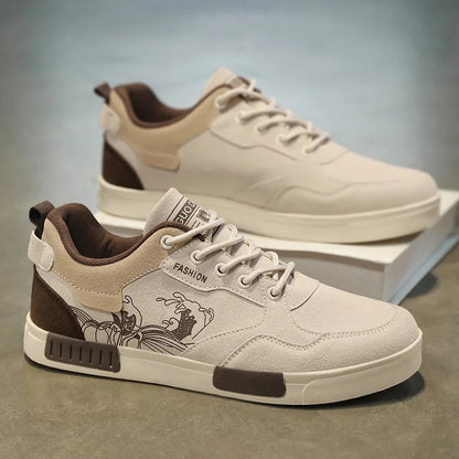 Easy-Clean Casual Sneakers – Durable Grip Design